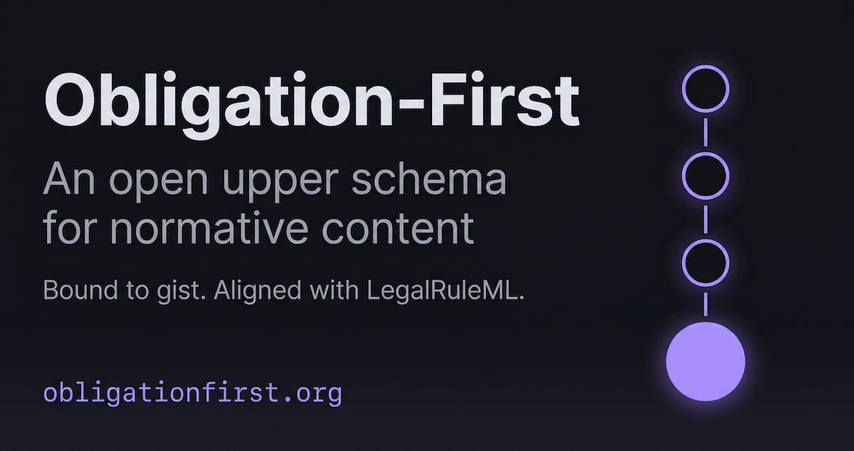 Obligation First social preview
